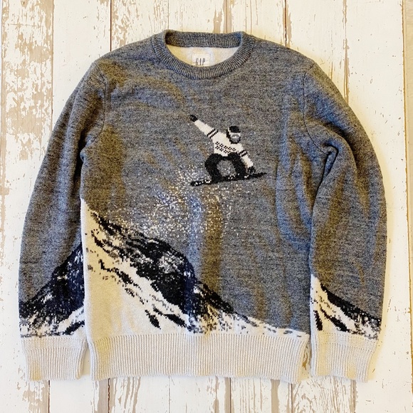Gap Kids Snowboard Sweater - Boys L (10-11) - Picture 6 of 6